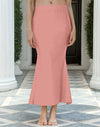 Dusty Pink Lycra Plain Elastic Waist Shapewear