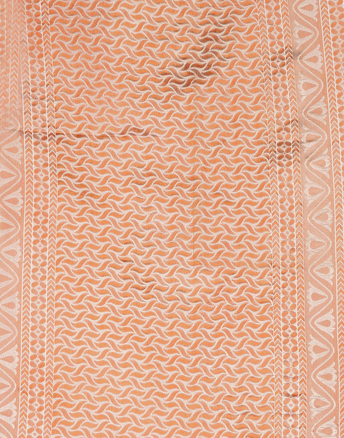 White Silk Woven Kanjivaram Saree