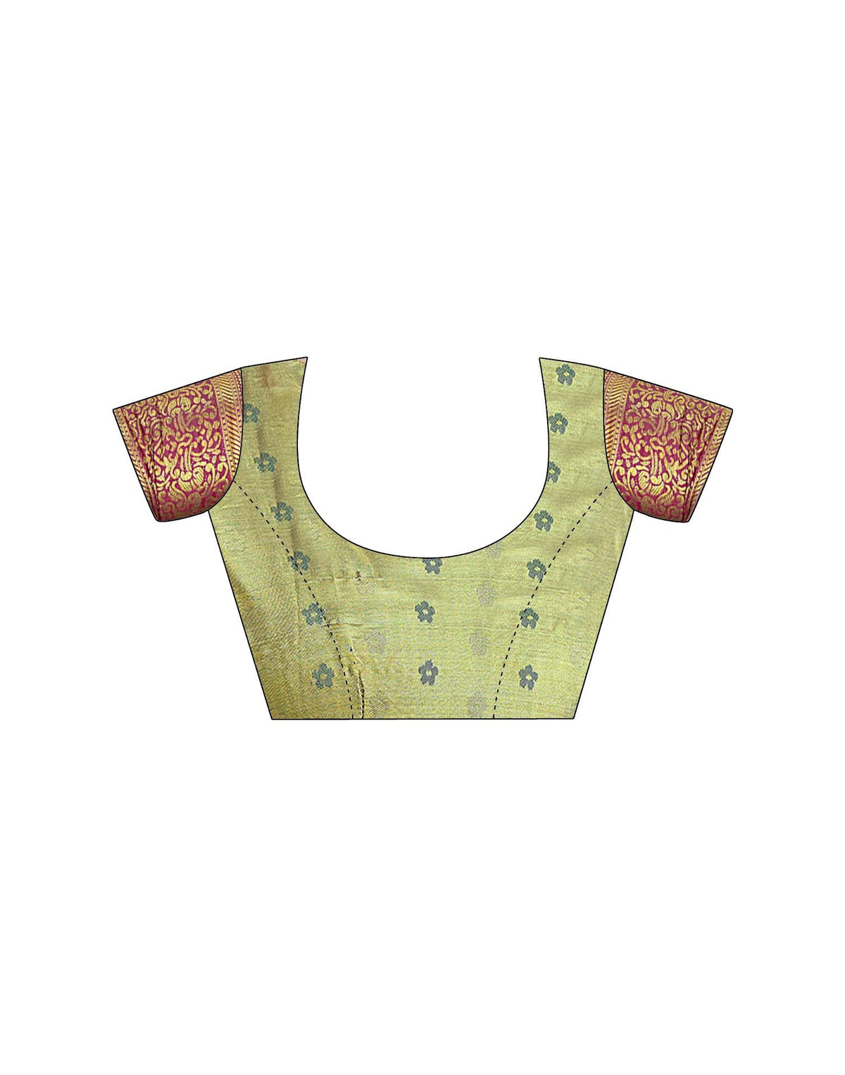 Mint Green Silk Woven Kanjivaram Saree