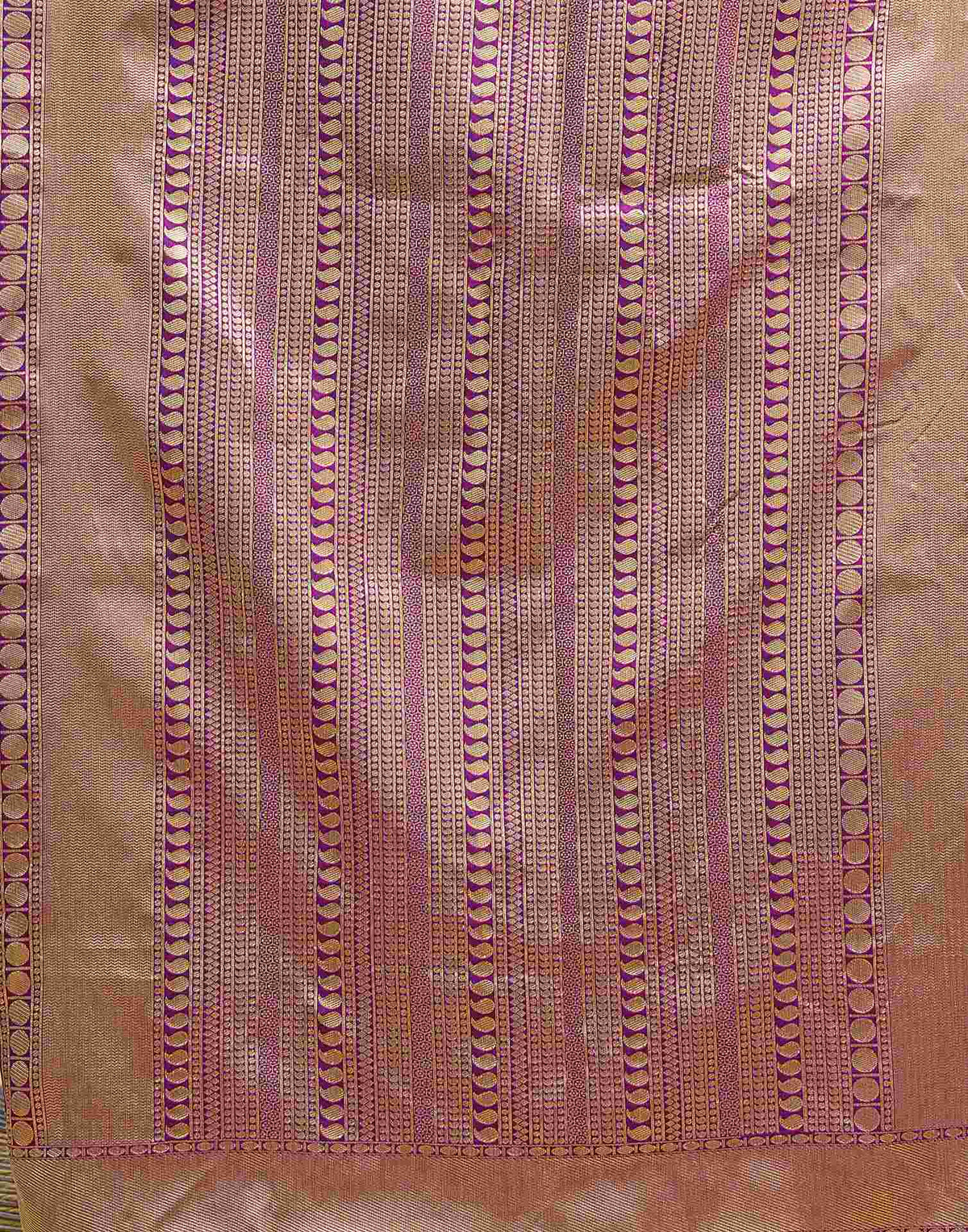 Turmeric Yellow Silk Woven Banarasi Saree