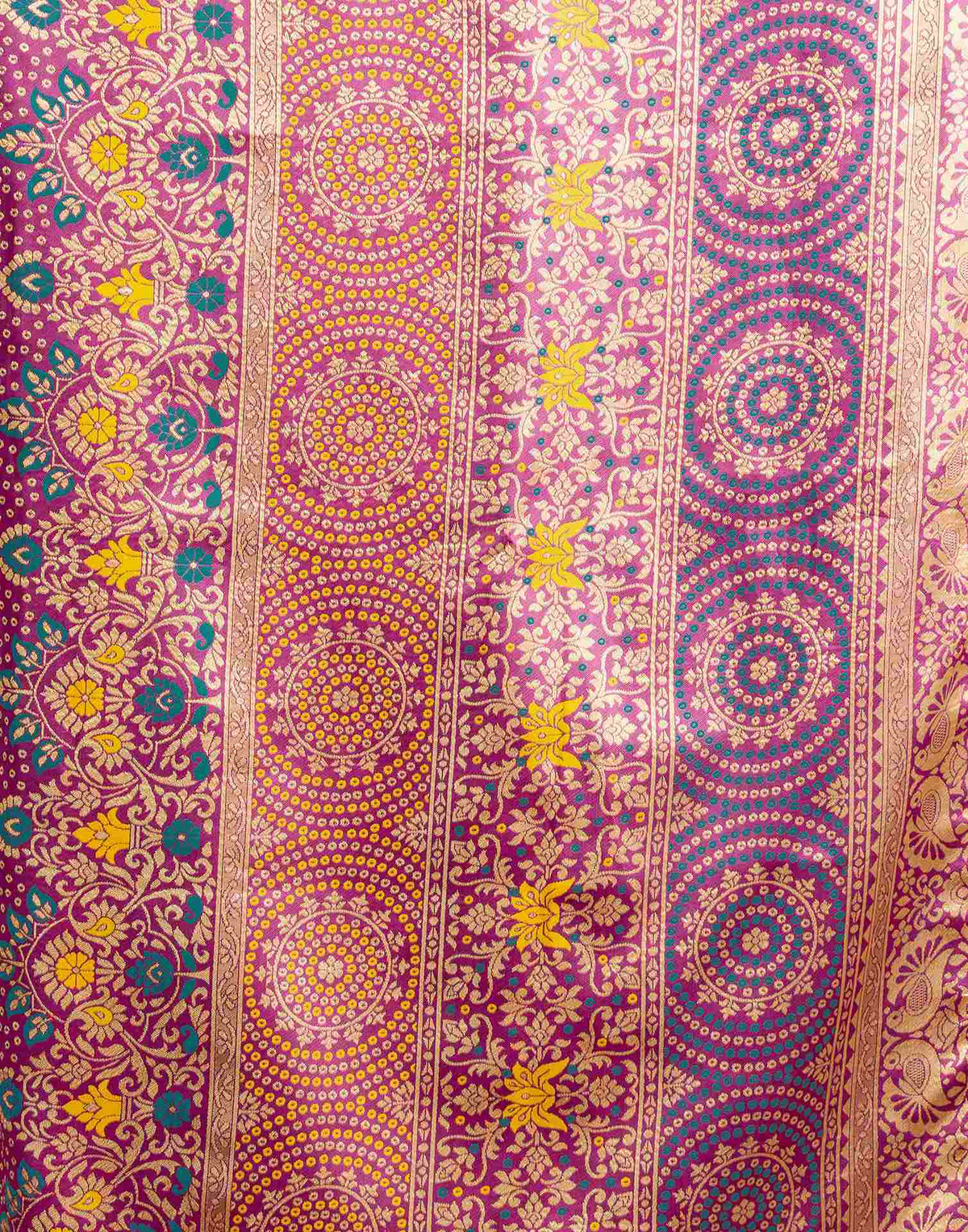 Green Silk Woven Patola Saree