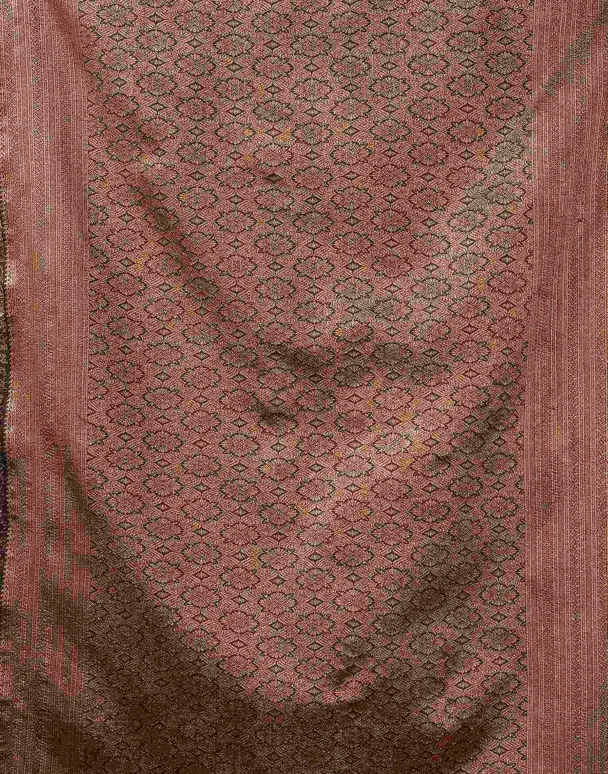 Black Silk Woven Saree
