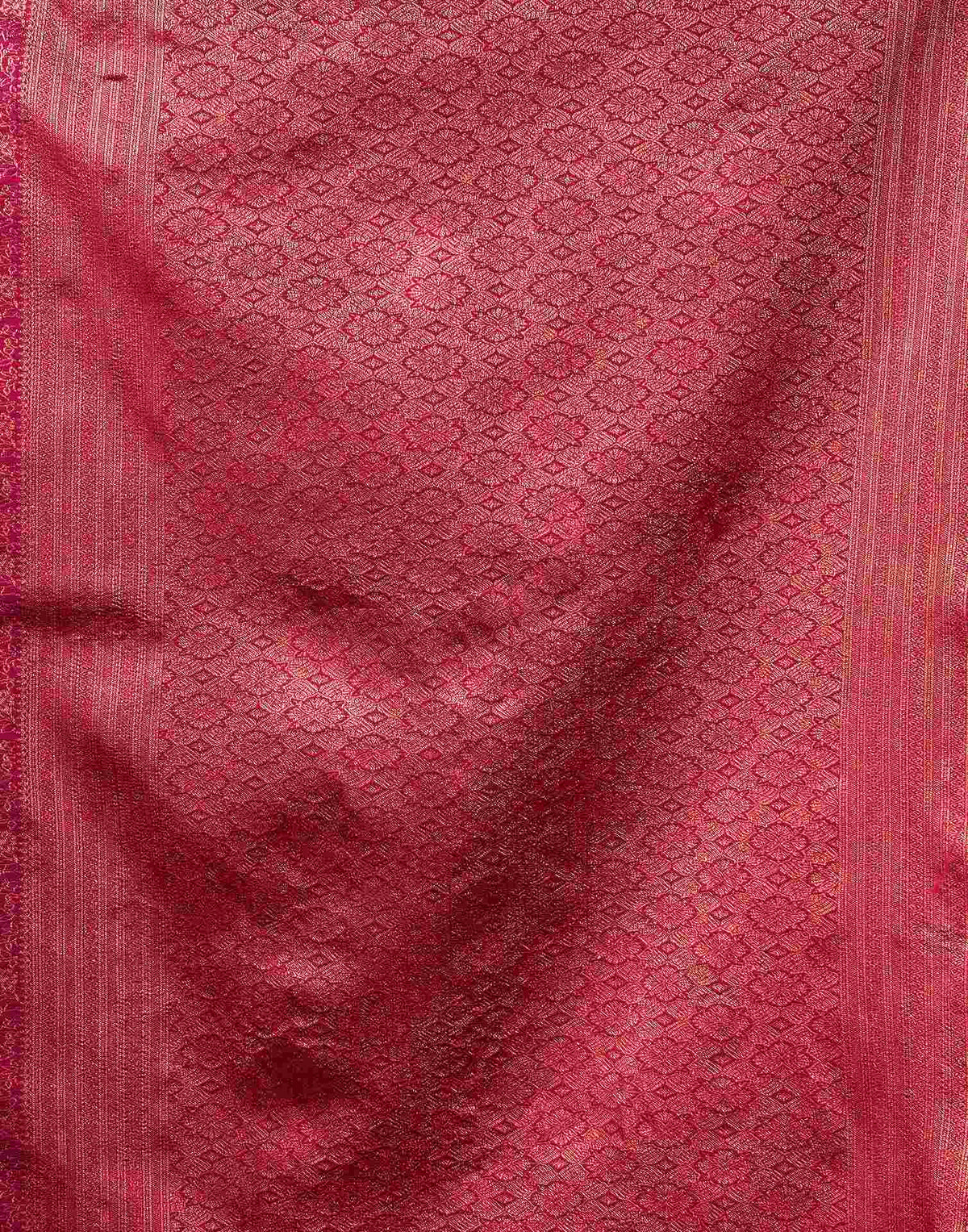Dark Purple Silk Woven Saree