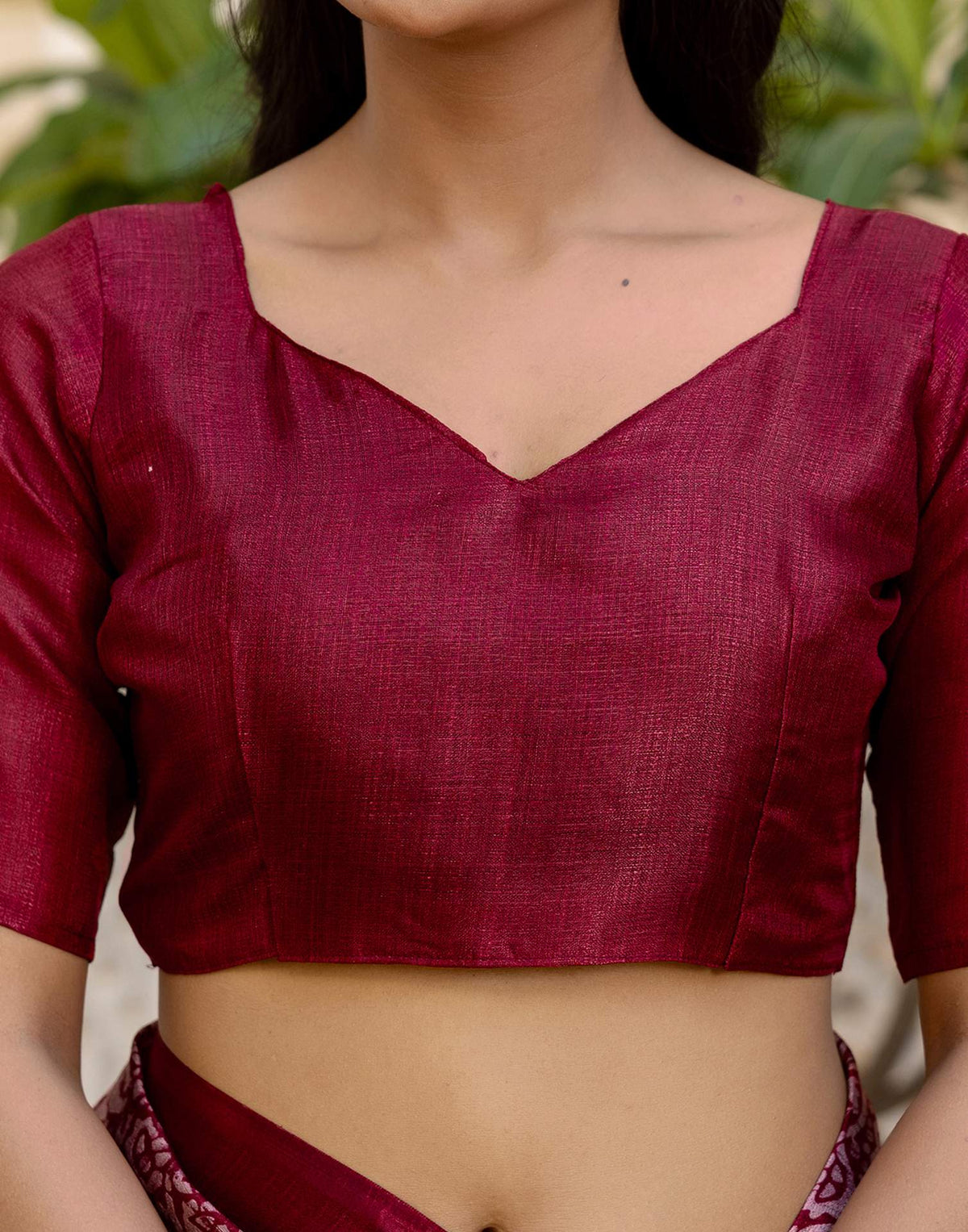 Dusty Rose Pink Khadi Printed Saree