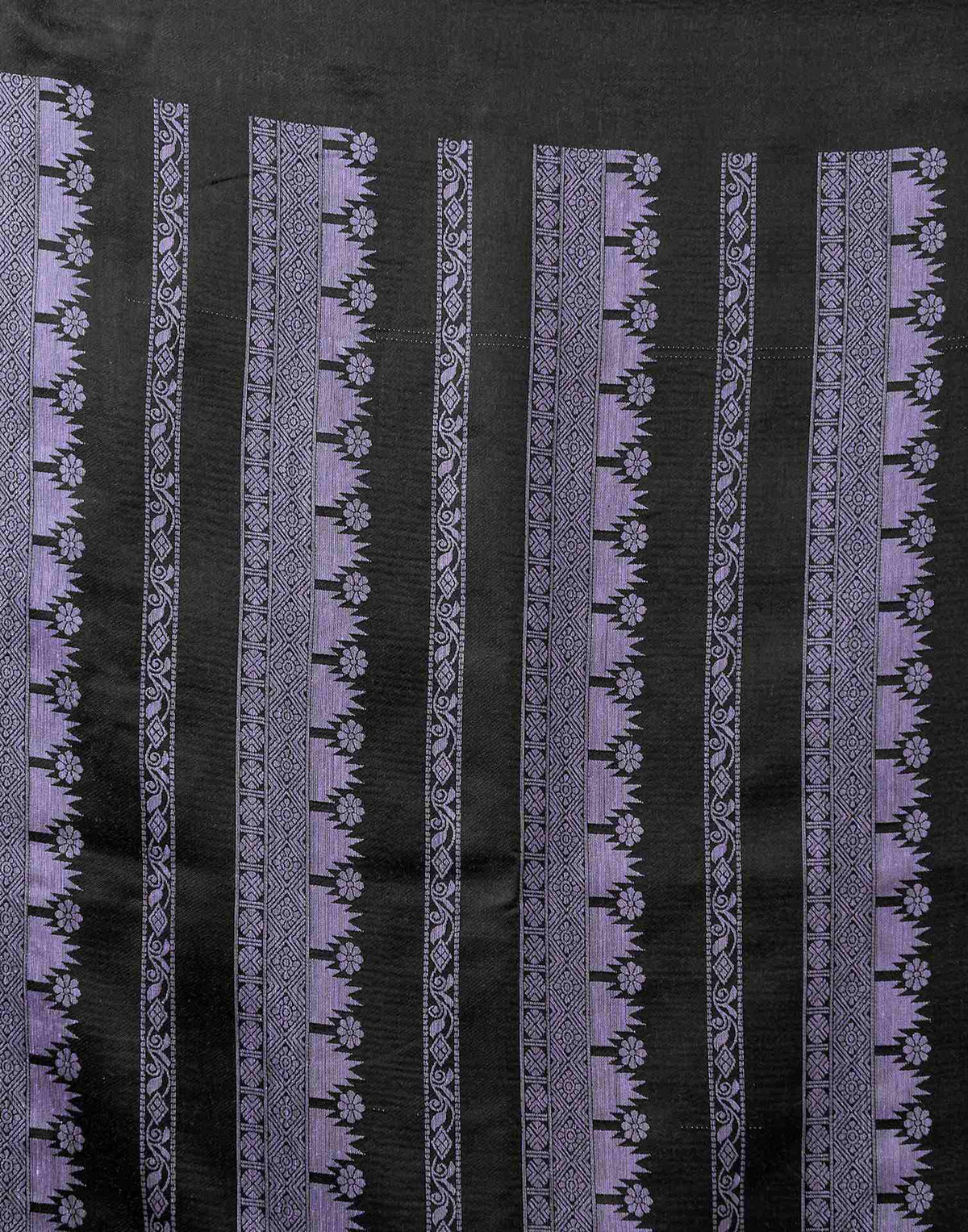 Lavender Chanderi Woven Saree