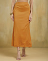 Mustard Lycra Plain Elastic Waist Shapewear